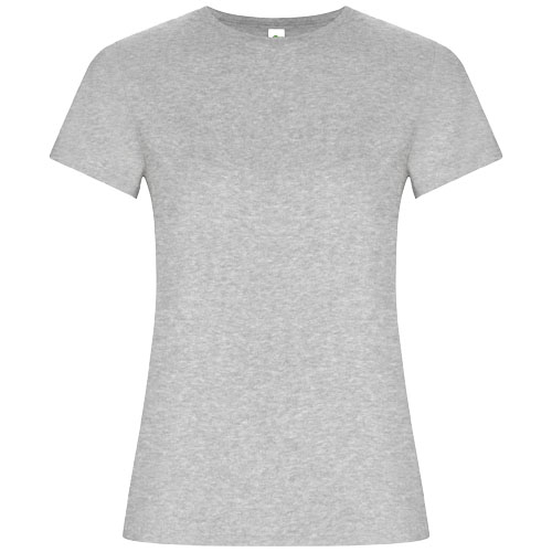T-shirt promotionnel coton bio 160g femme Golden Roly Gris chiné